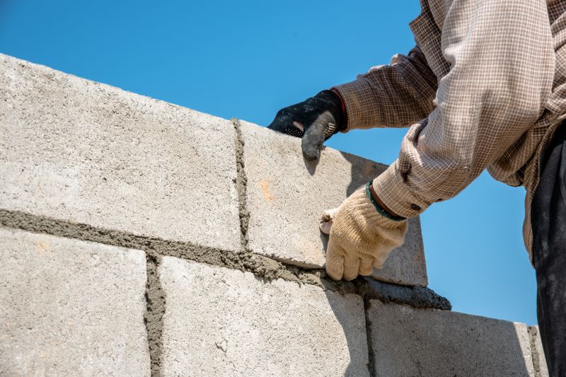 Concrete Block Wall Repair in Cleveland, OH